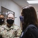 Governor Whitmer tours a vaccine site for Michigan National Guardsman