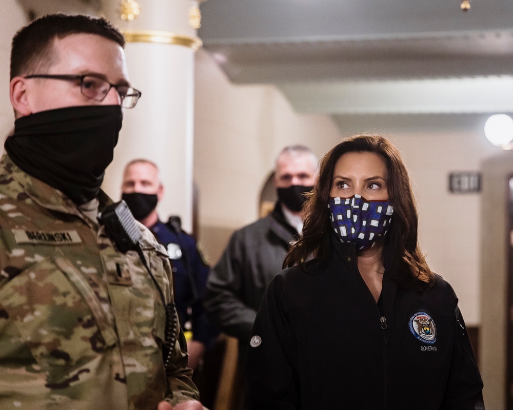 Governor Whitmer activates Michigan National Guard to ensure peace in Lansing