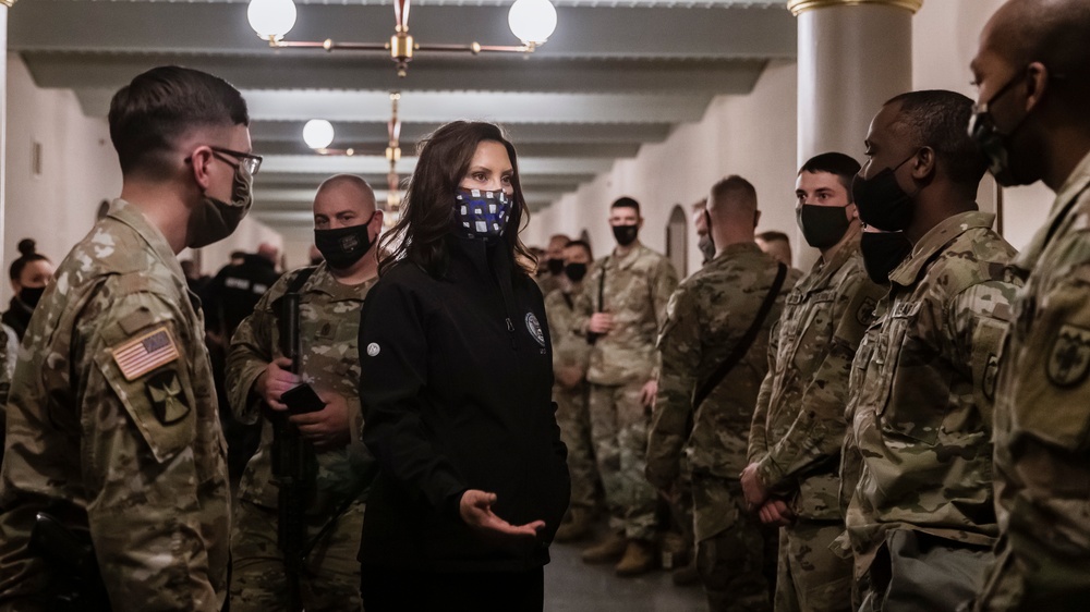 Governor Whitmer activates Michigan National Guard to ensure peace in Lansing