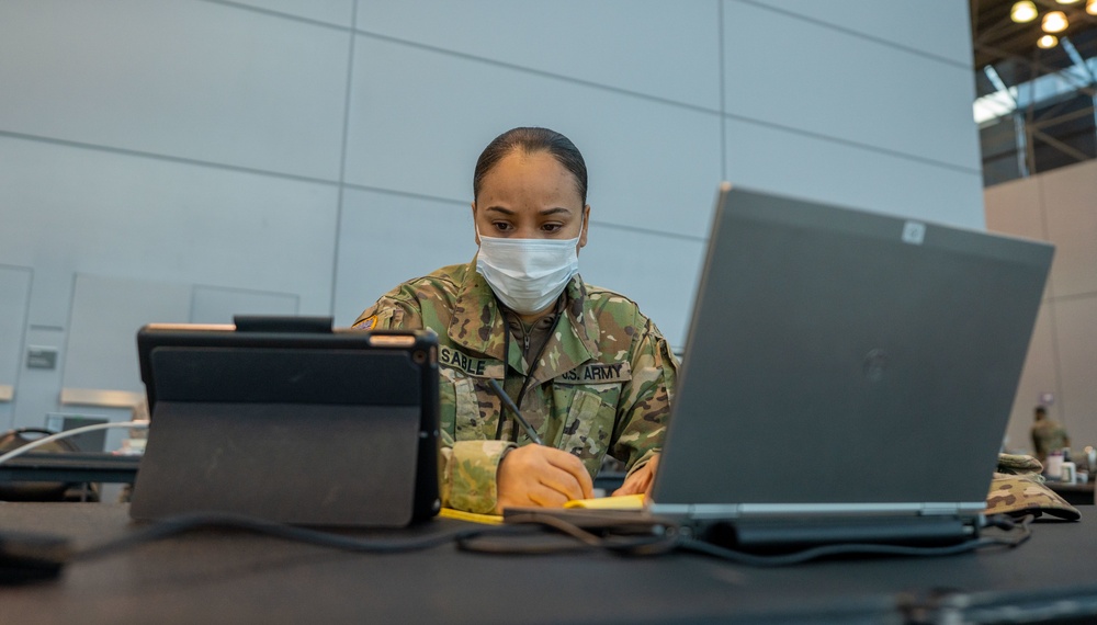 NY National Guard troops support state efforts to administer COVID-19 vaccines