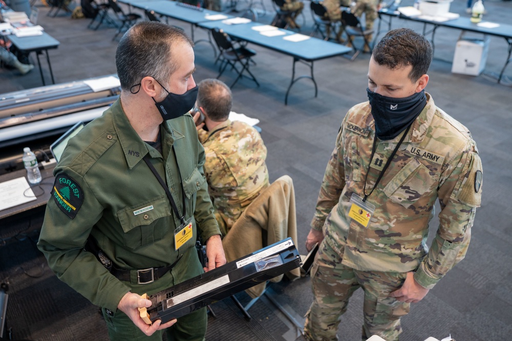 NY National Guard troops support state efforts to administer COVID-19 vaccines