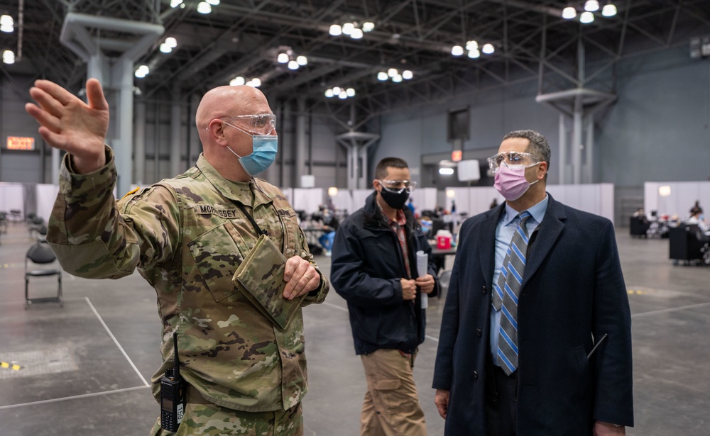 NY National Guard troops support state efforts to administer COVID-19 vaccines
