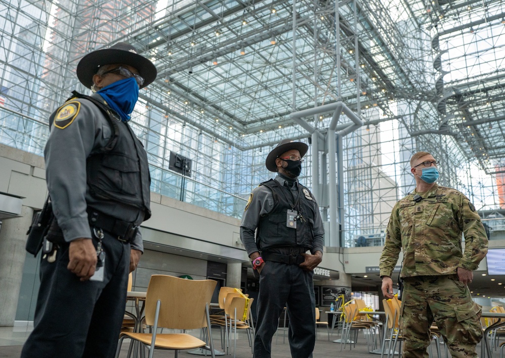 NY National Guard troops support state efforts to administer COVID-19 vaccines
