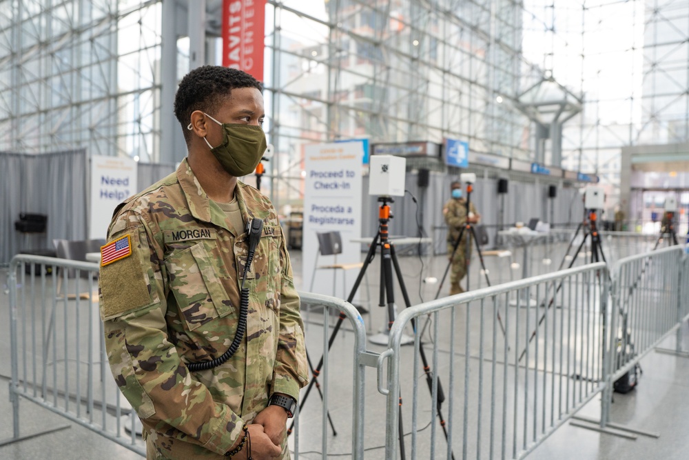 NY National Guard troops support state efforts to administer COVID-19 vaccines