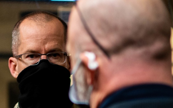 105 Engineer Battalion Soldiers assist with the 59th Presidential Inauguration