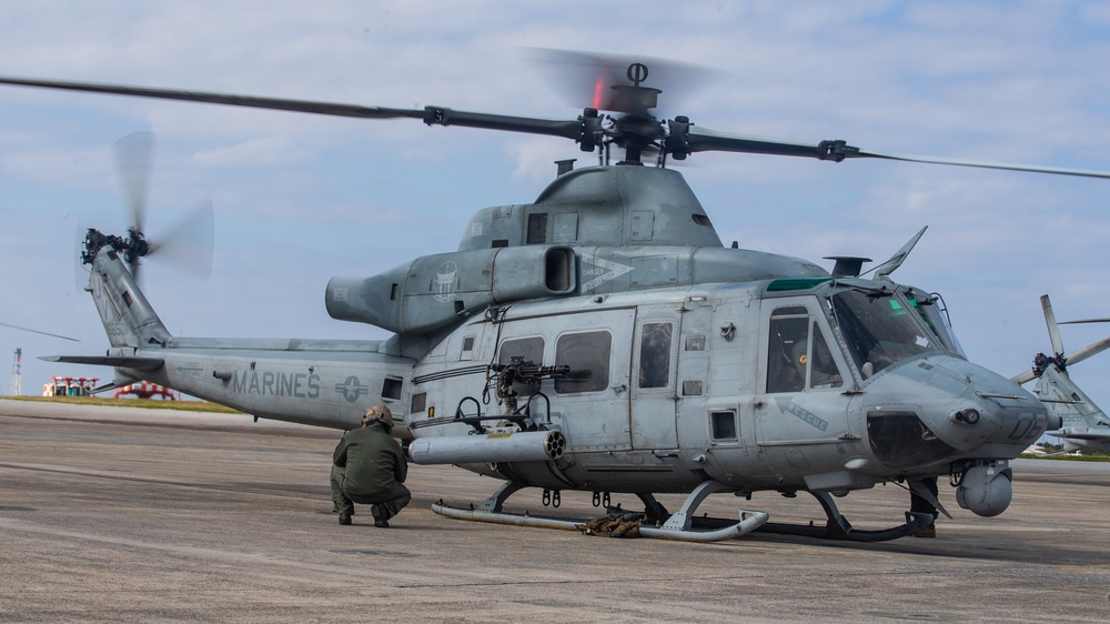 HMLA-267 Live Fire Training