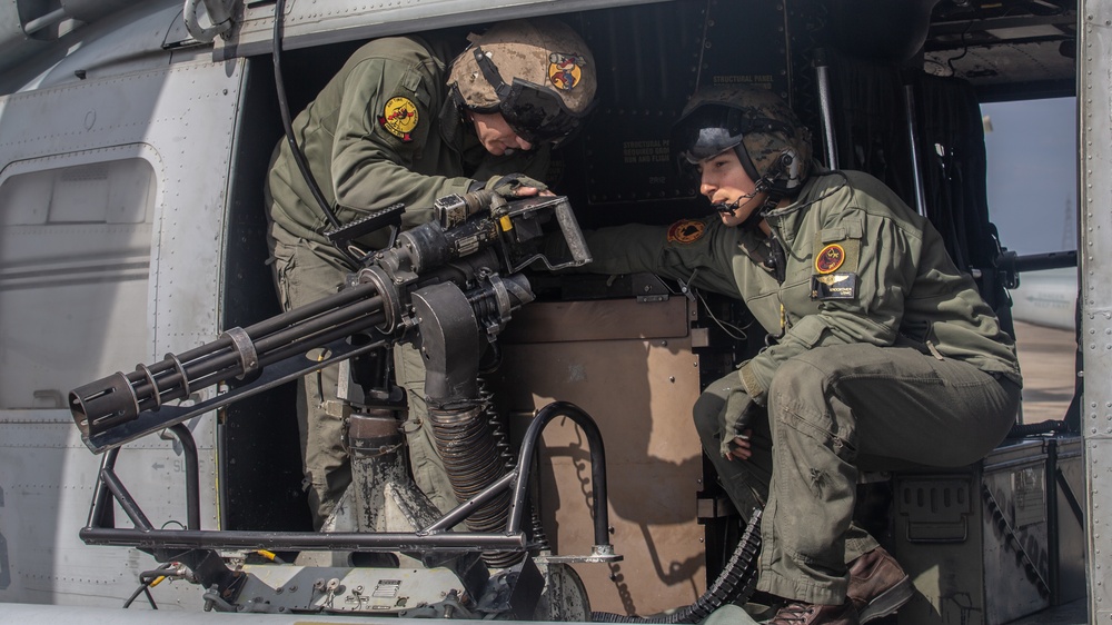 HMLA-267 Live Fire Training