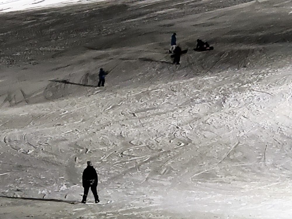 Winter night fun at Fort McCoy's Whitetail Ridge Ski Area