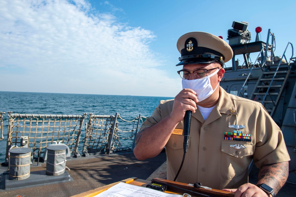 USS John Paul Jones Chief Pinning Ceremony