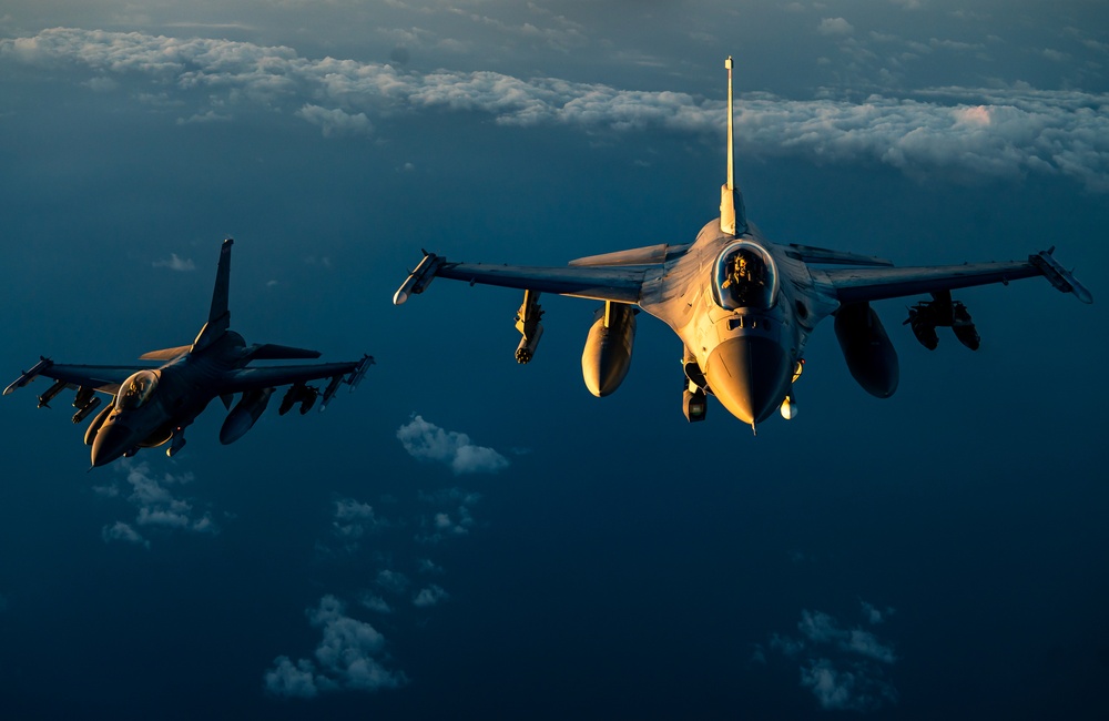 KC-10 provides F-16s global reach for Operation Octave Quartz