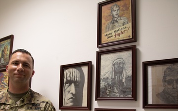Soldier Paints Cultural Awareness through Art