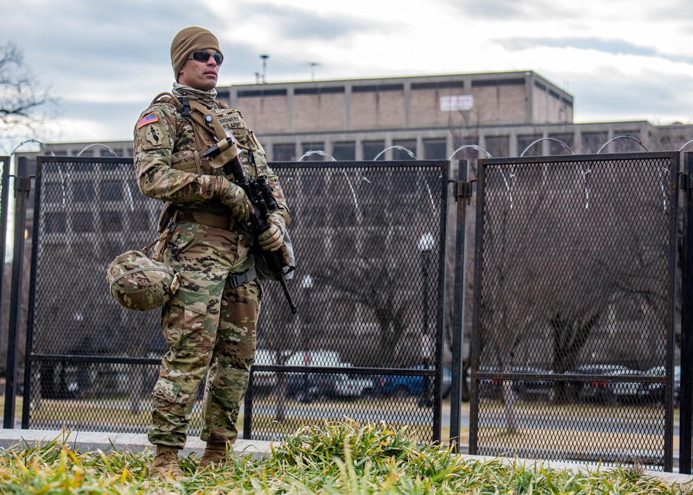 South Carolina National Guard supports 59th Presidential Inauguration