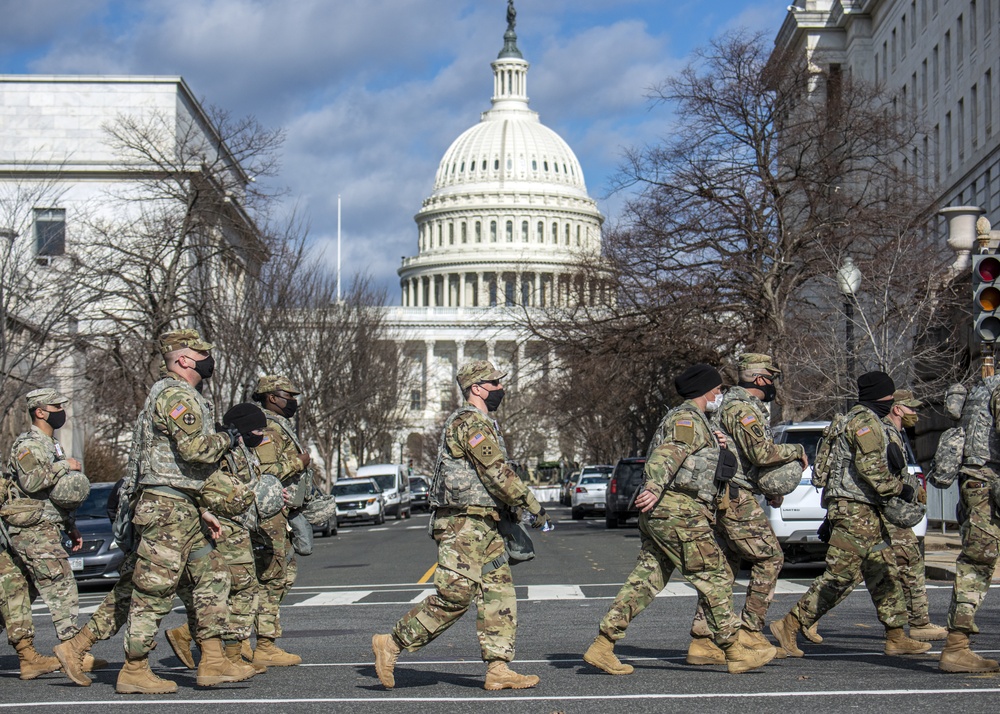 South Carolina National Guard supports 59th Presidential Inauguration