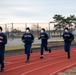 Recruits Participate in Modified Physical Fitness at Coast Guard Training Center Cape May, New Jersey