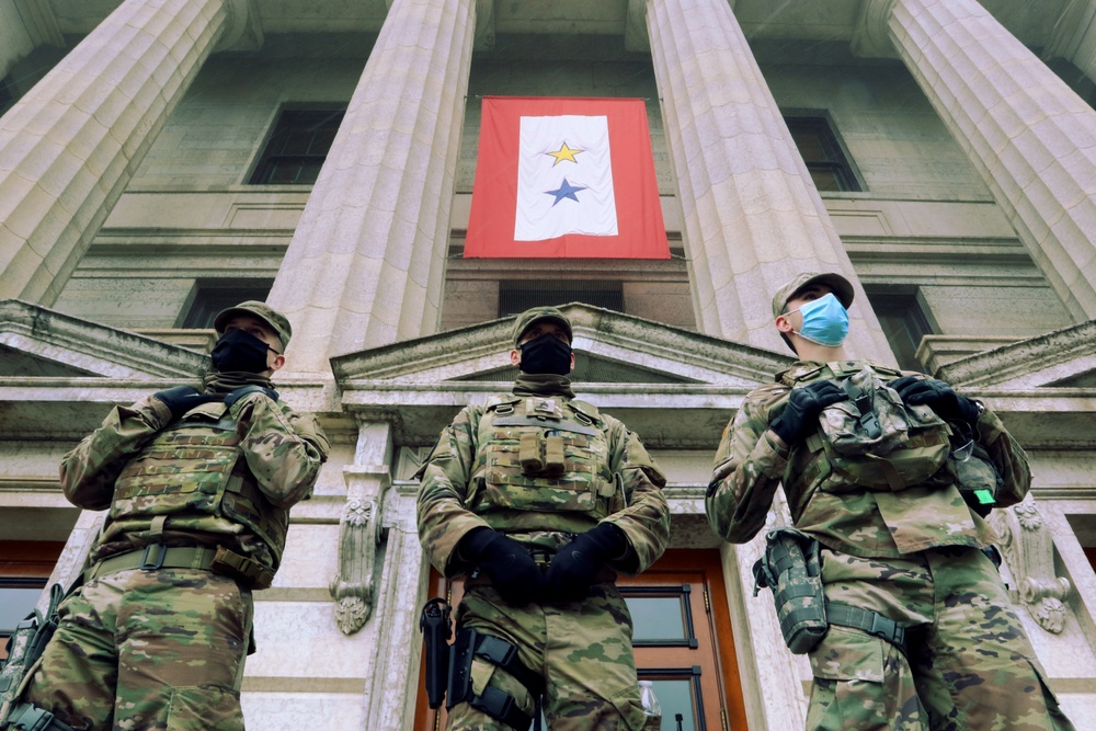 Ohio Guard mobilizes force to aid civil authorities with security in state, national capitals