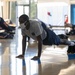 Recruits Participate in Modified Physical Fitness at Coast Guard Training Center Cape May, New Jersey