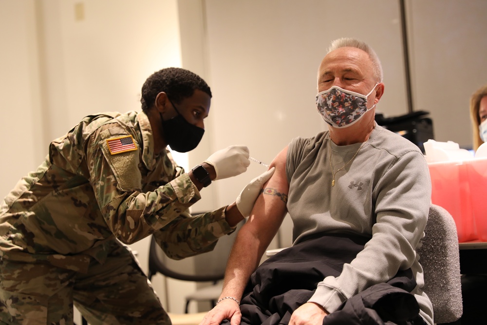 Maryland National Guard Supports COVID-19 Vaccine Distribution