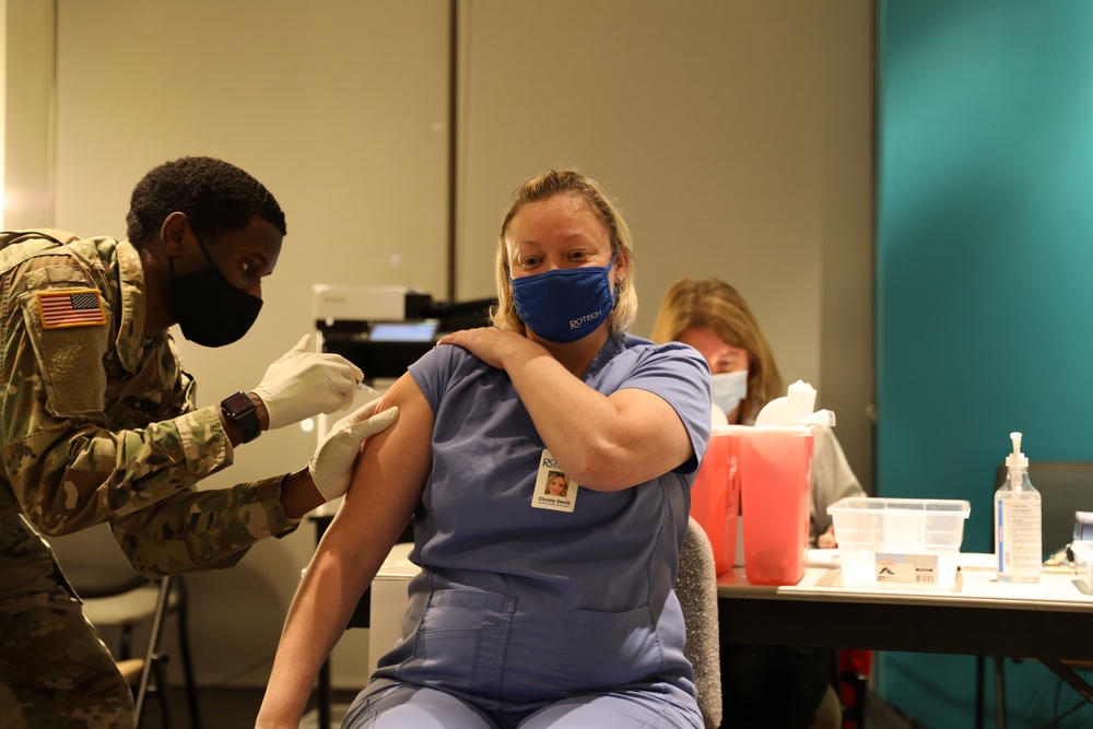 Maryland National Guard Supports COVID-19 Vaccine Distribution