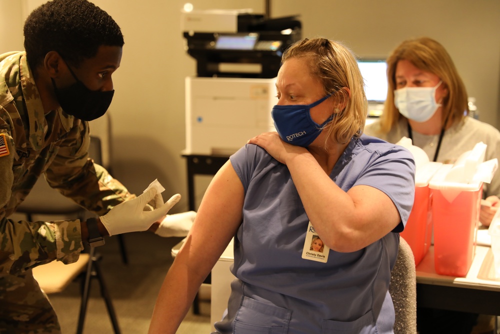Maryland National Guard Supports COVID-19 Vaccine Distribution