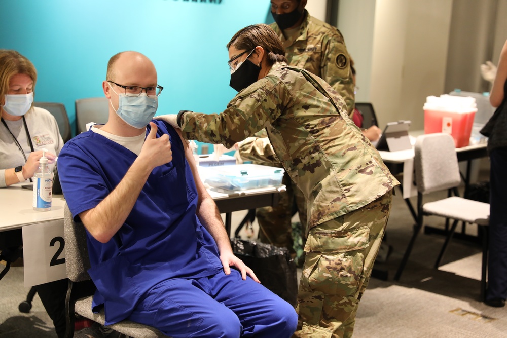 Maryland National Guard Supports COVID-19 Vaccine Distribution