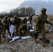 173rd Airborne Brigade,  team live fire dynamic exercise at Rivoli Bianchi range, Venzone, Italy, Jan. 19, 2021, under Covid-19 prevention conditions.