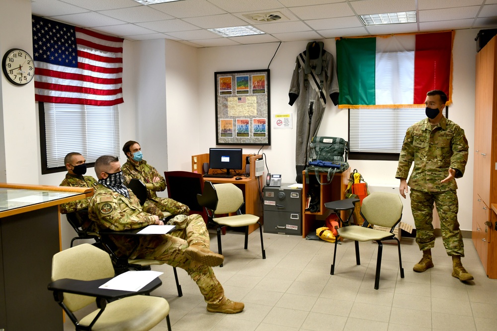 31 FW, ITAF undertake joint cold weather training