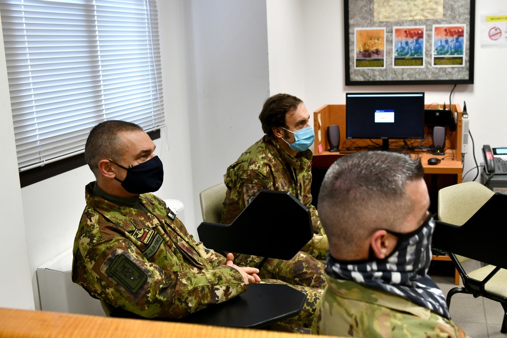31 FW, ITAF undertake joint cold weather training