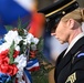 Wreath-laying ceremony rehearsal