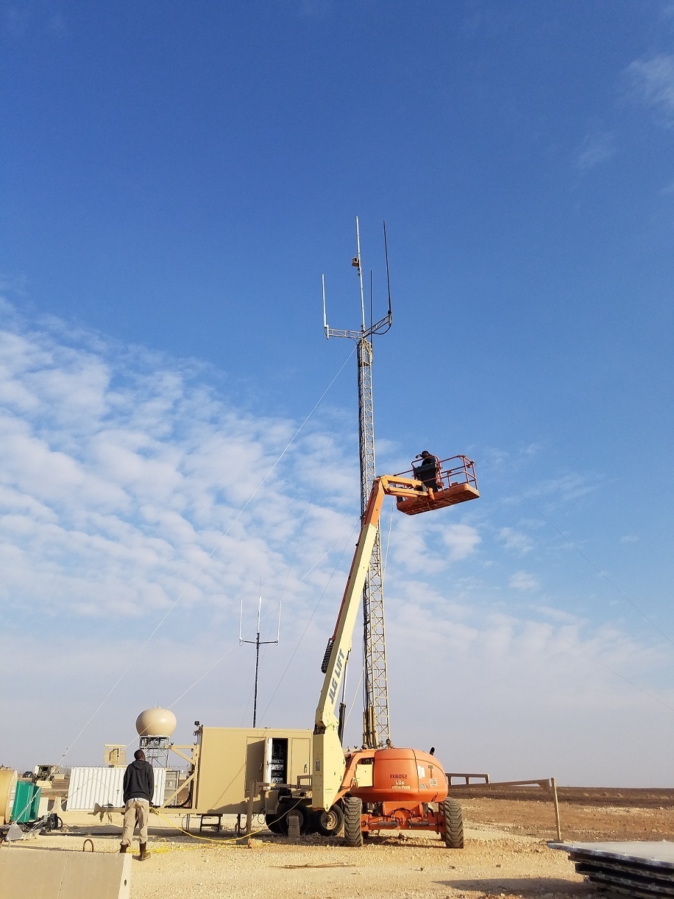 NIWC Atlantic team overcomes obstacles to build transportable ATC facility in Southwest Asia