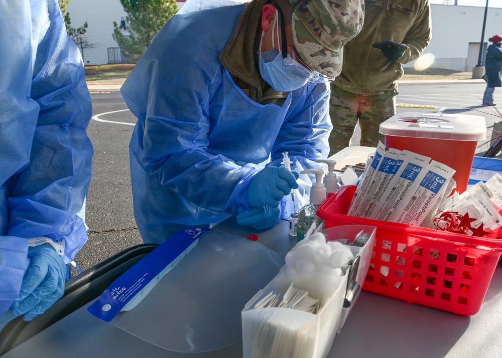MDNG Mobile Vaccination Support Team in Charles County