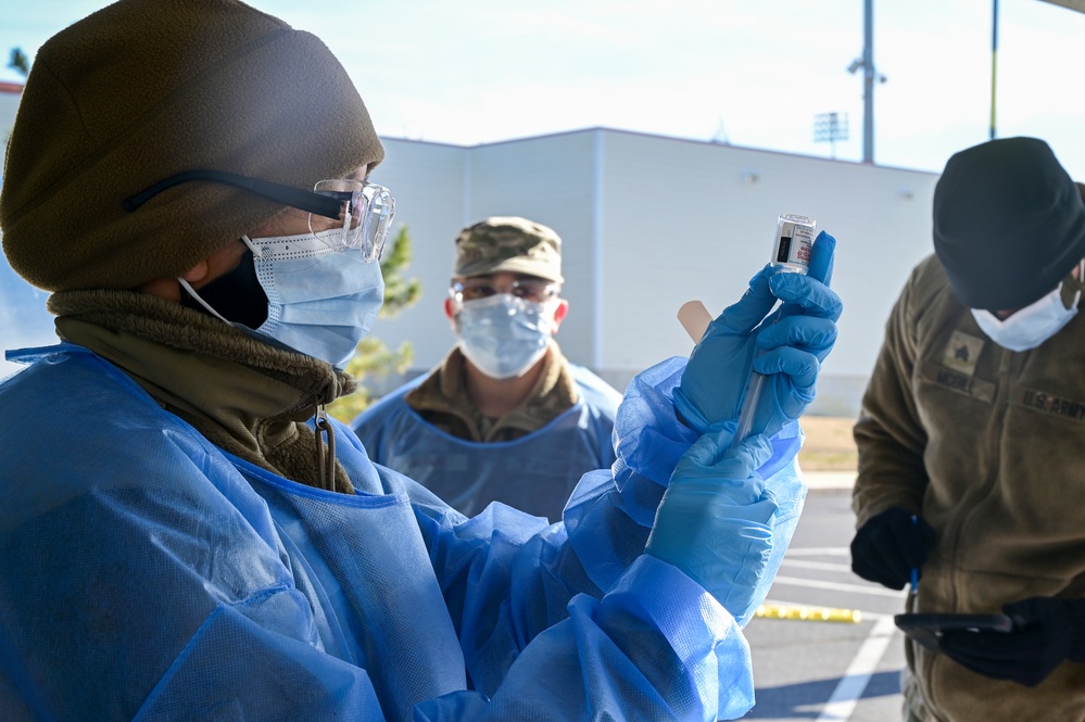 MDNG Mobile Vaccination Support Team in Charles County