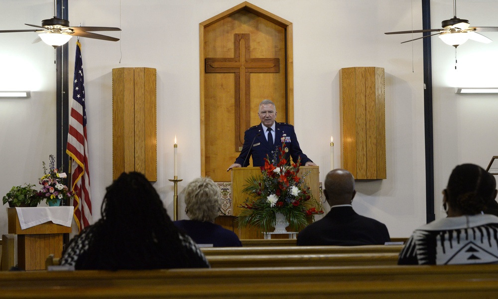 Chaplain Lt. Col. Rachel David memorial service at Wright-Patterson Air Force Base