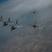 U.S. Air Force refuels Qatari Emiri Air Force Rafales