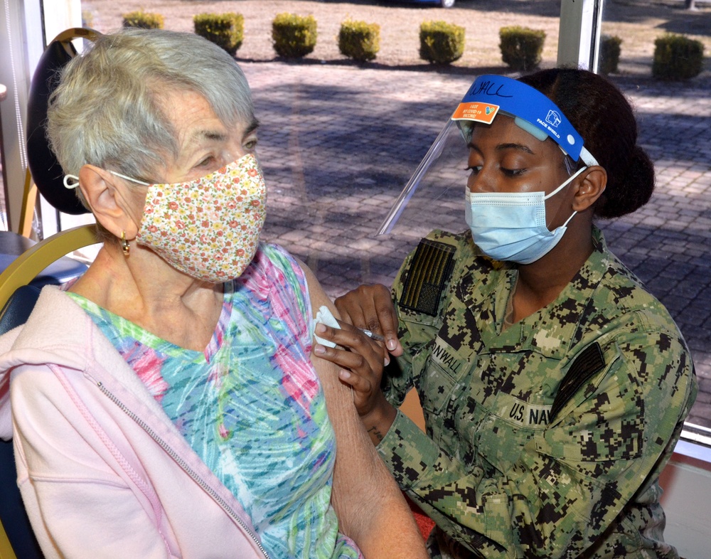COVID vaccine Age 75 +