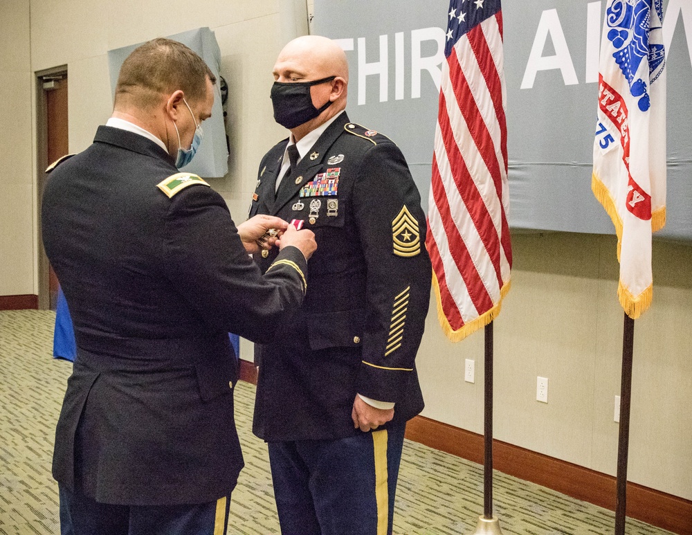Sgt. Maj. Timothy Watts Retirement Ceremony