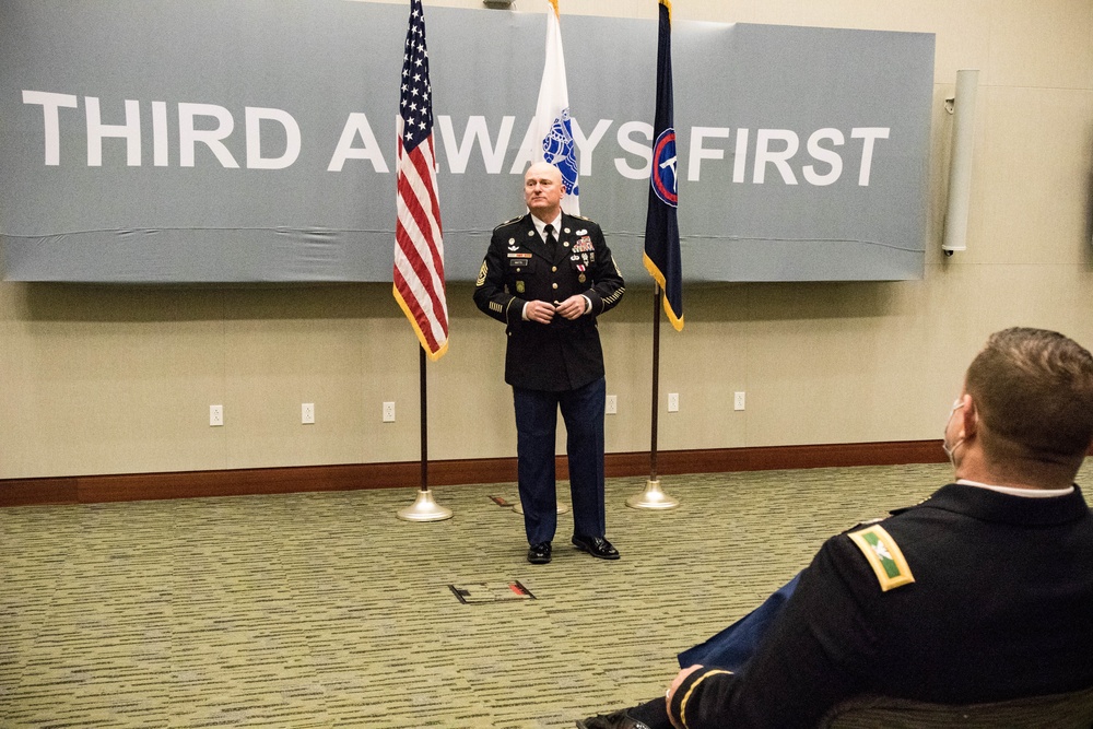 Sgt. Maj. Timothy Watts Retirement Ceremony