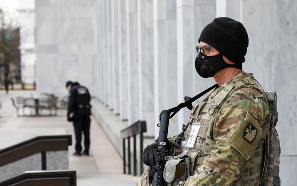 Utah National Guard supports 59th Presidential Inauguration
