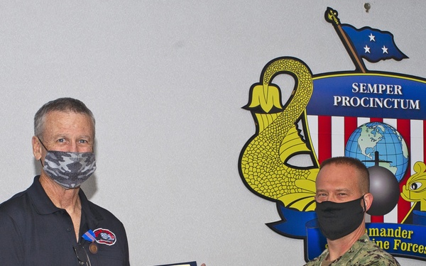Submarine Force Veteran Earns Meritorious Civilian Service Medal
