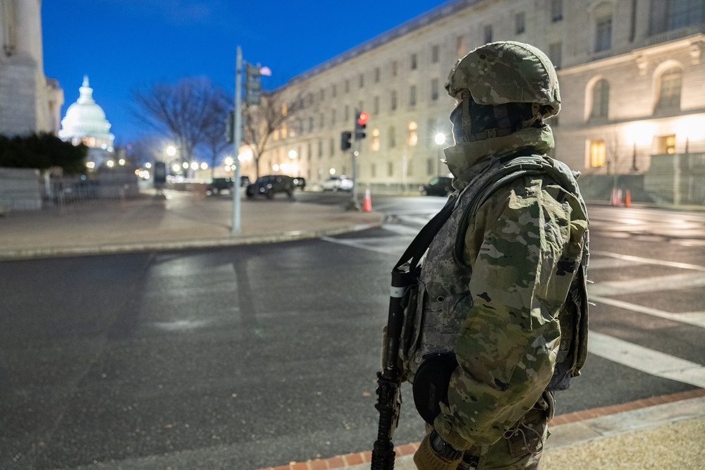 La. National Guard supports the 59th Presidential Inauguration