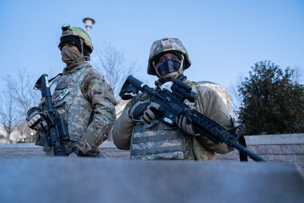 La. National Guard supports the 59th Presidential Inauguration