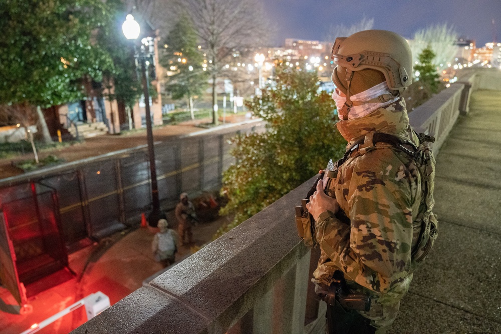 La. National Guard supports the 59th Presidential Inauguration