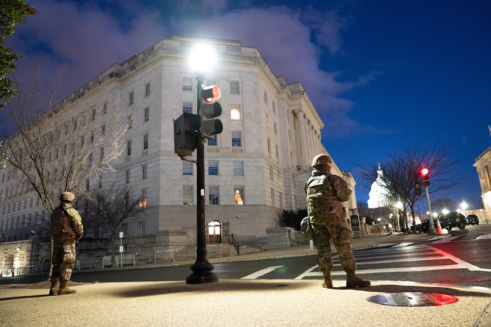 La. National Guard supports the 59th Presidential Inauguration