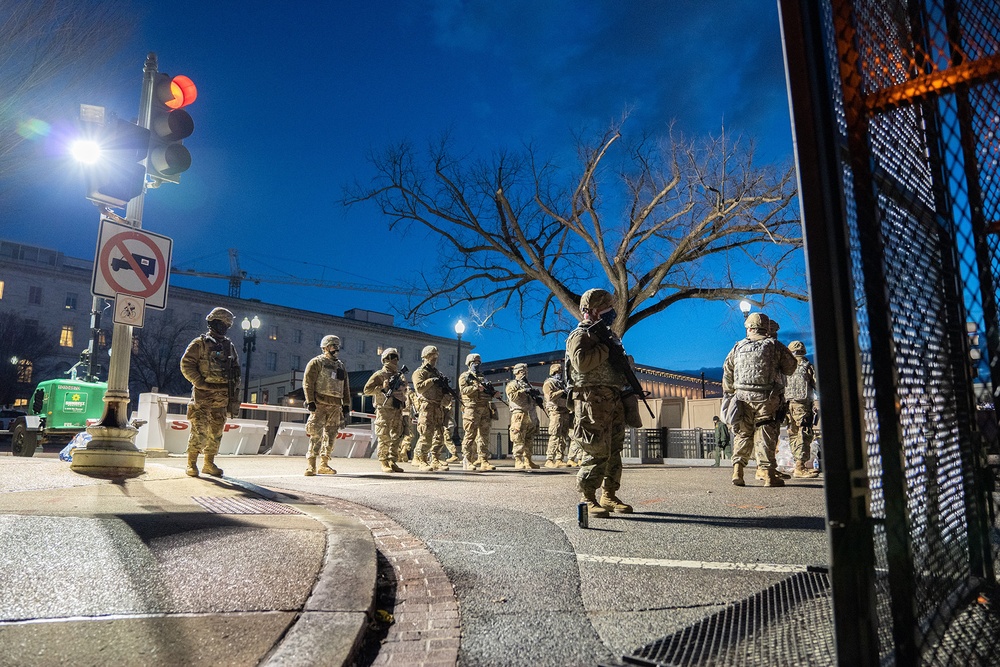 La. National Guard supports the 59th Presidential Inauguration