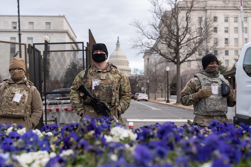 La. National Guard supports the 59th Presidential Inauguration