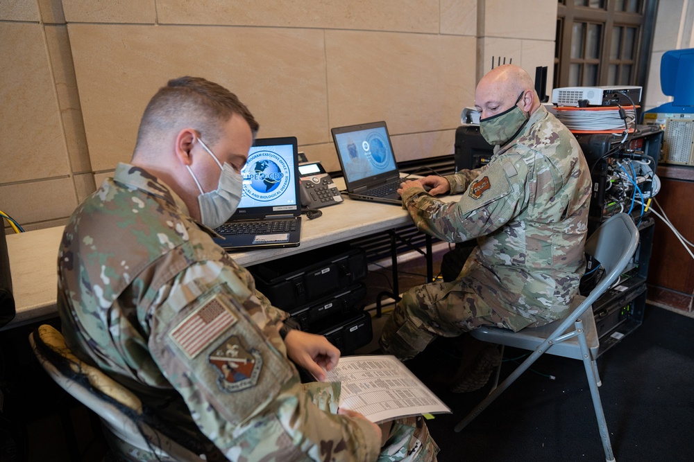 La. National Guard supports the 59th Presidential Inauguration