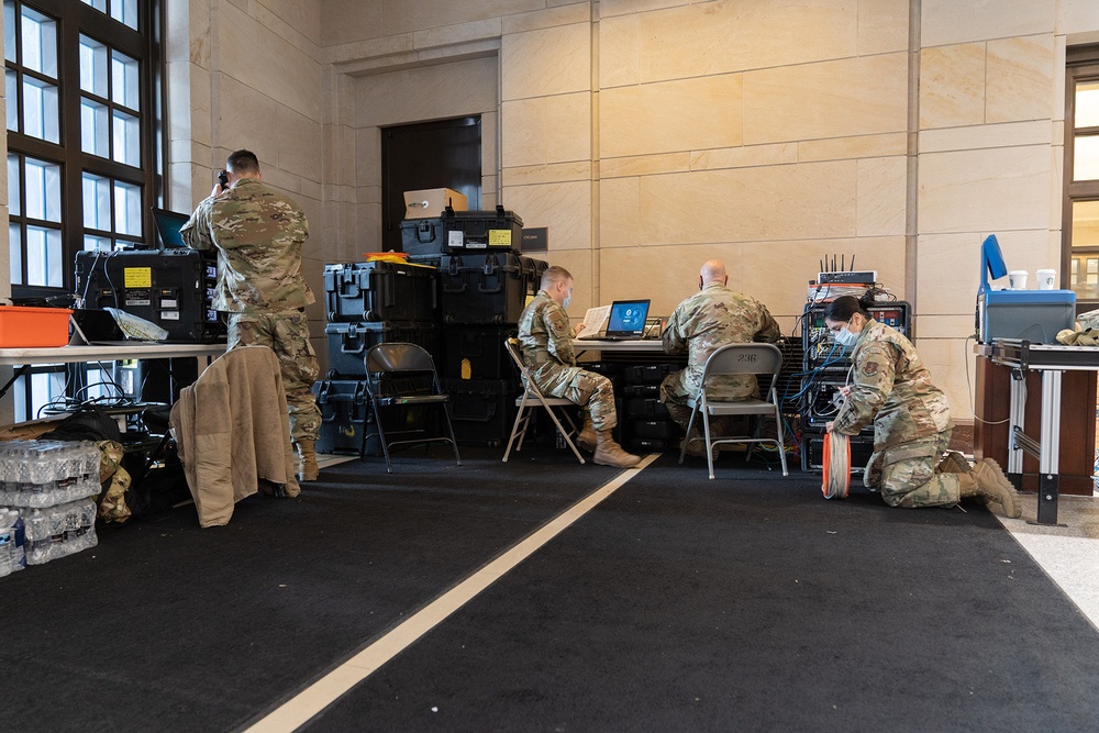 La. National Guard supports the 59th Presidential Inauguration