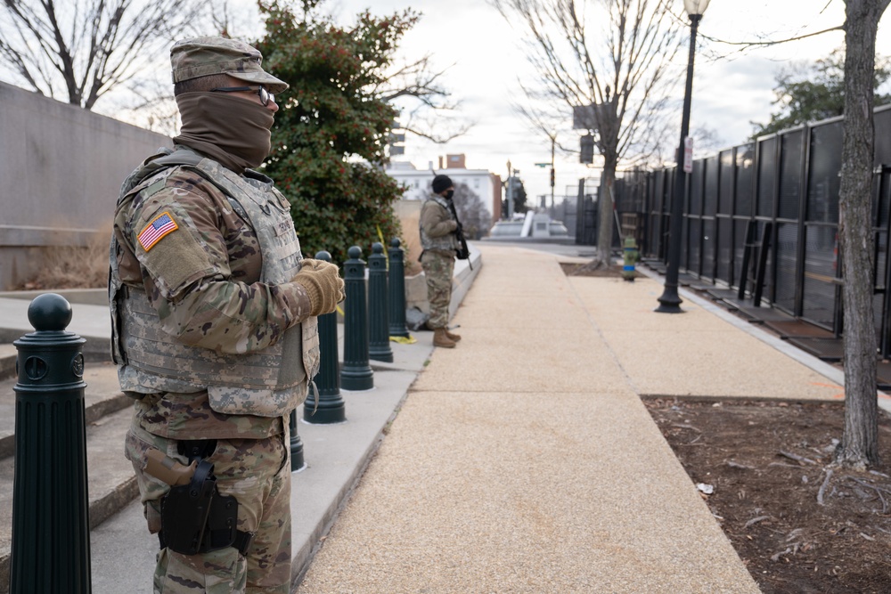 La. National Guard supports the 59th Presidential Inauguration