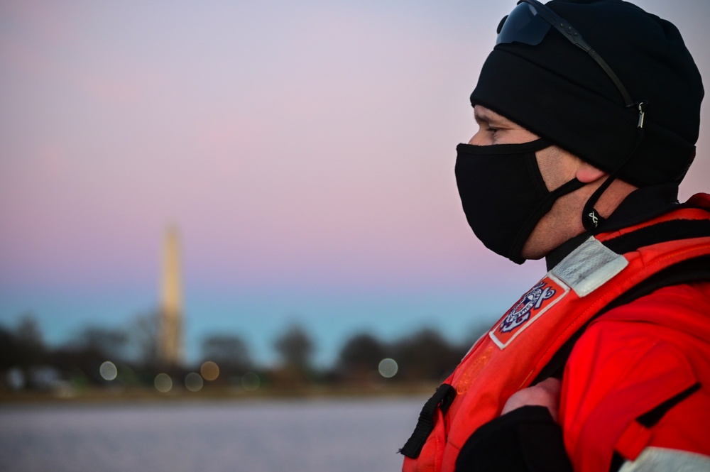Coast Guard conducts security operations for 2021 Presidential Inauguration