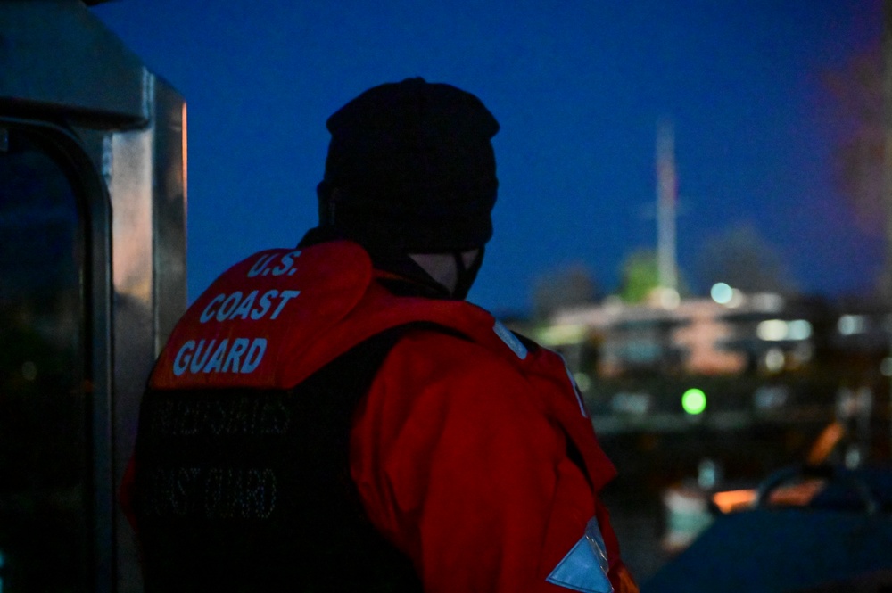 Coast Guard conducts security operations for 2021 Presidential Inauguration