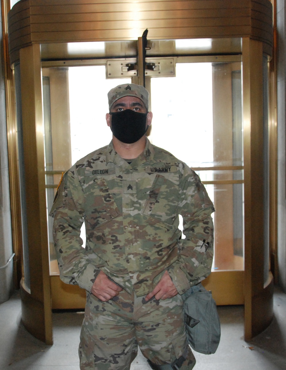 New York National Guard Soldiers protect New York State Capitol